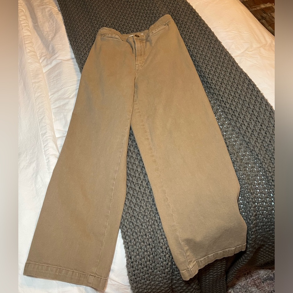 Madewell Emmet Wide Leg Crop Pant